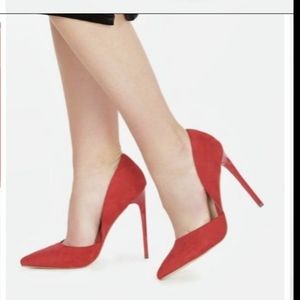 Justfab Monika D'orsay (Red) (Size 11)